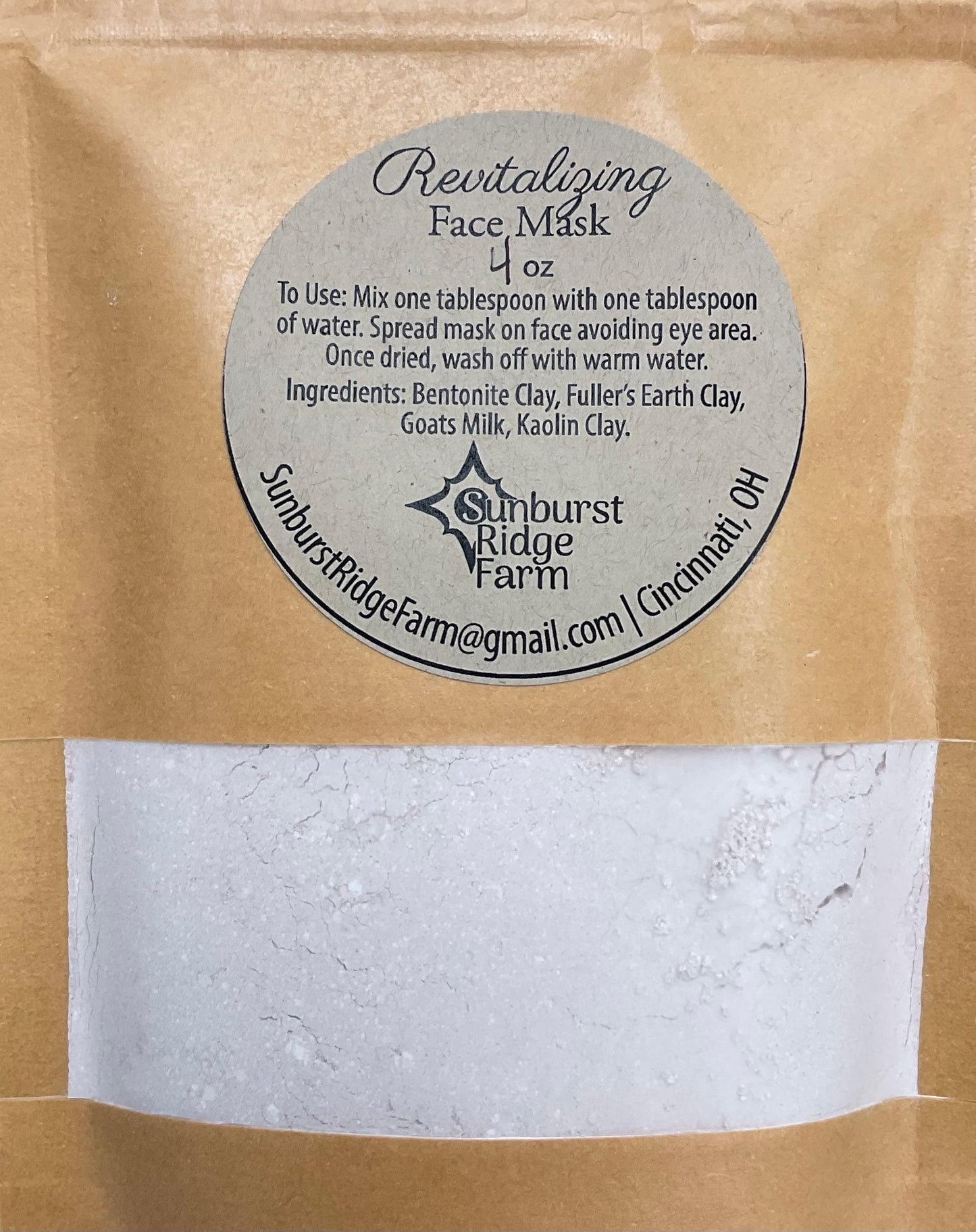 Revitalizing Face Mask